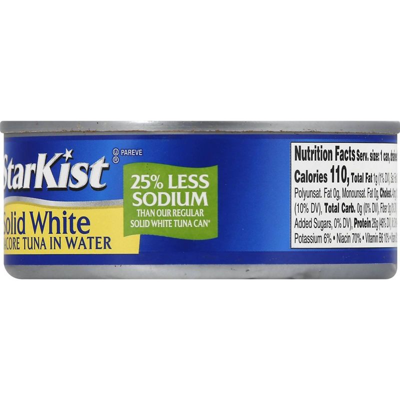 StarKist Low Sodium Solid White Albacore Tuna in Water - 5oz