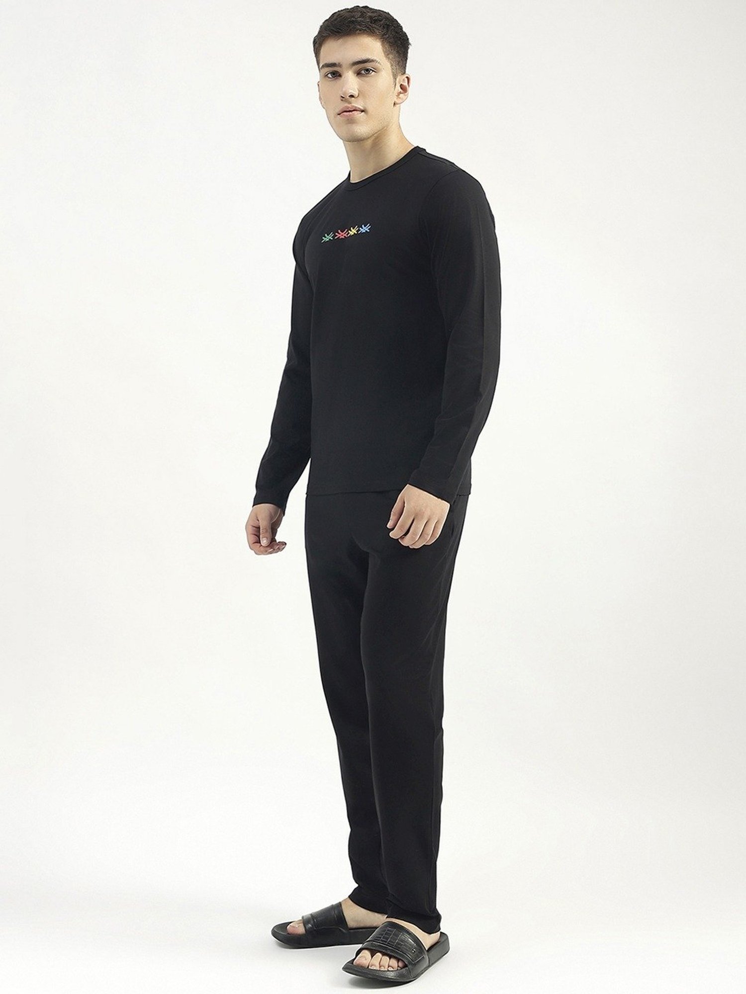 Columbia Men Black Midweight Stretch Tights