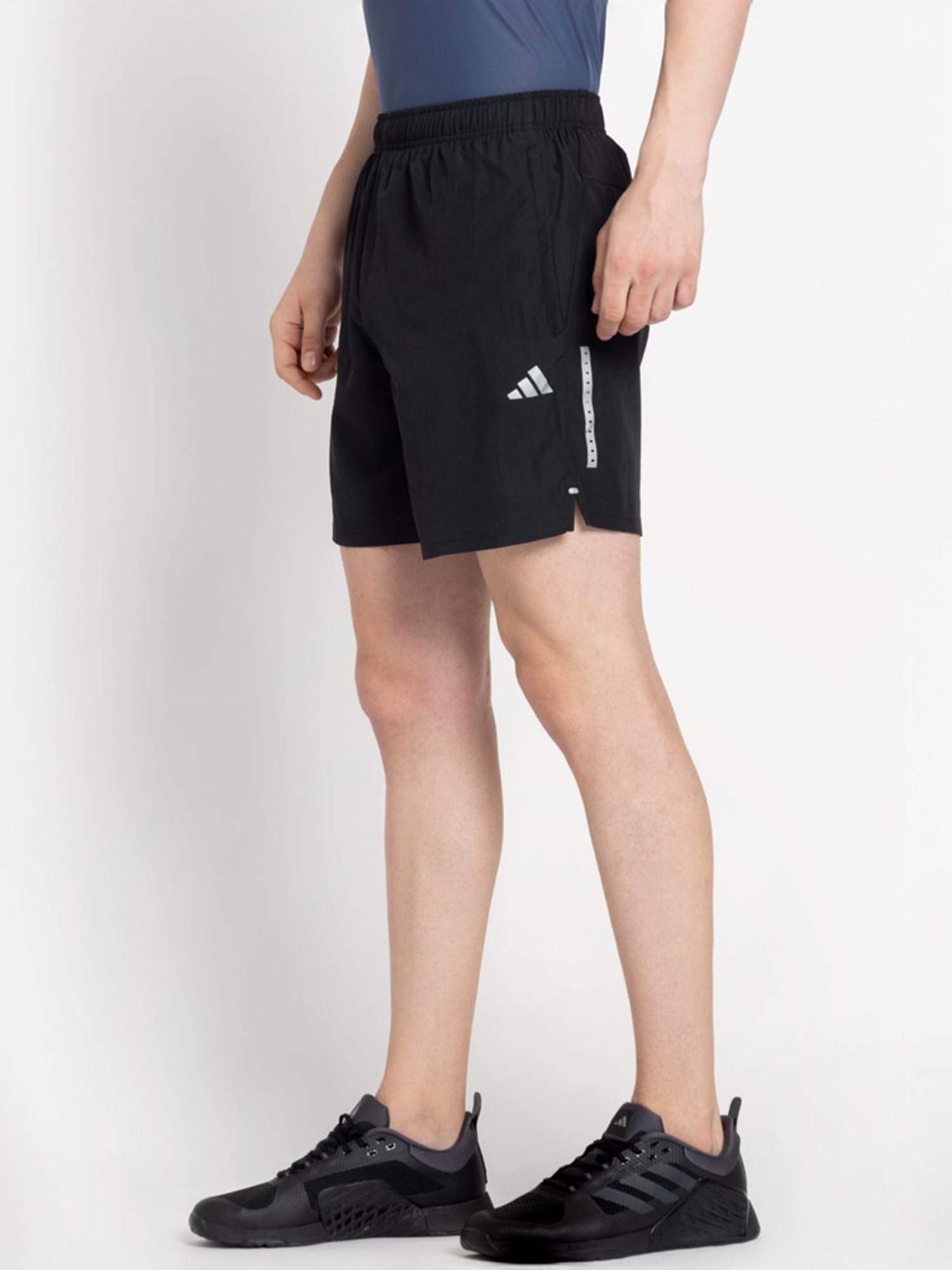 Reebok Black Regular Fit Sports Shorts