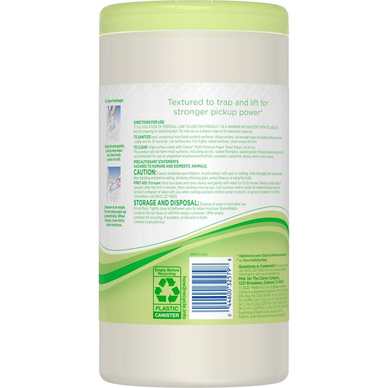 Clorox Paper Towel Wipes - Jasmine - 75ct