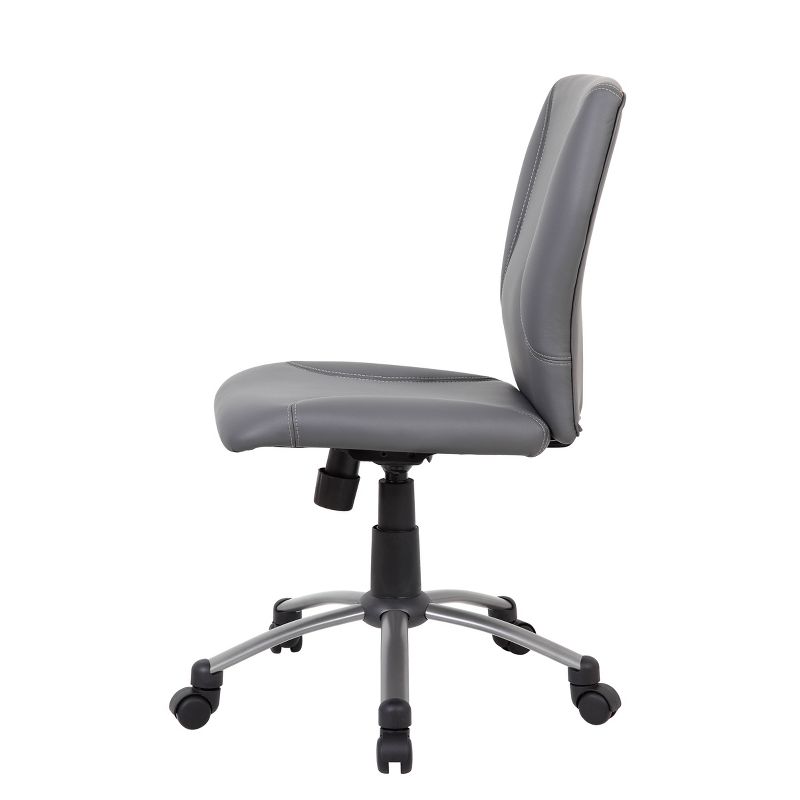 Tiffany CaressoftPlus Chair Gray - Boss Office Products