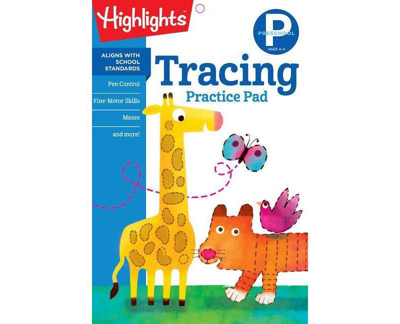Tracing, Preschool -  (Highlights Learn on the Go Practice Pads) (Paperback)