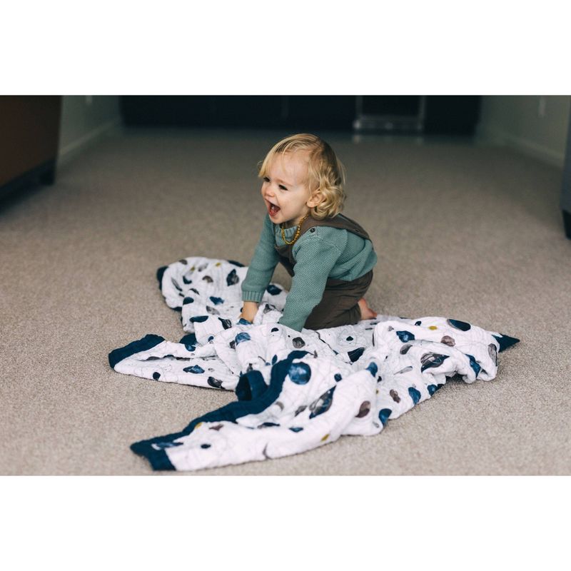 Little Unicorn Cotton Muslin Quilt Big Kid - Planetary
