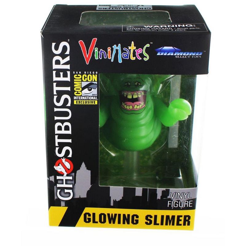 Diamond Comic Distributors, Inc. Diamond Select Toys Ghostbusters GITD Slimer SDCC17 Exclusive Vinimate Figure