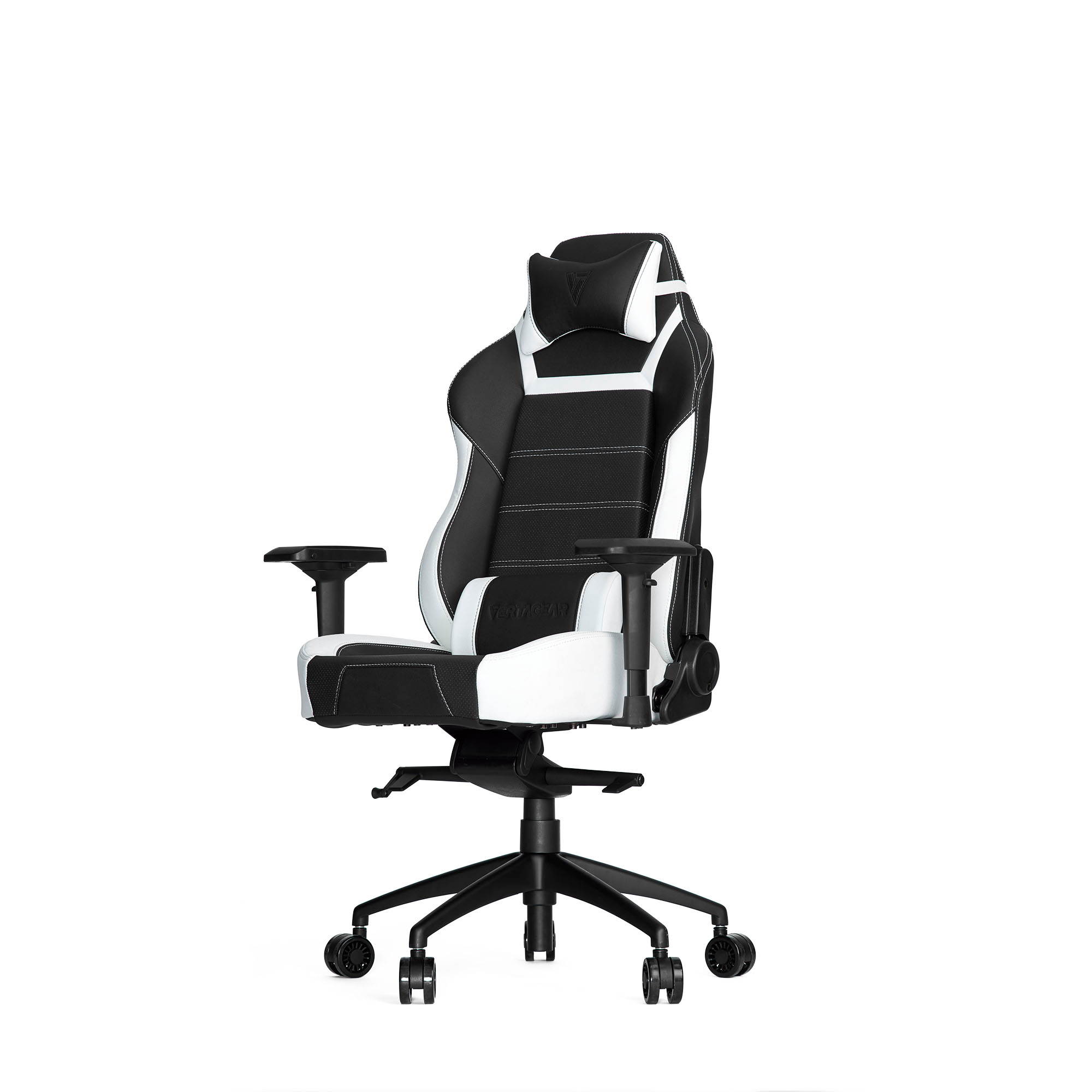 Vertagear Racing Series P-Line PL6000 Ergonomic Racing Style Gaming Office Chair - Black/White