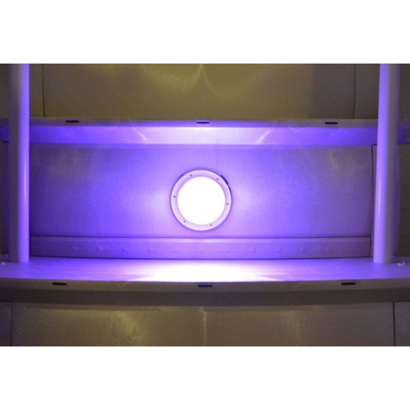 2) Main Access 200680 Swimming Pool Ladder Steps Entry System Smart LED Lights