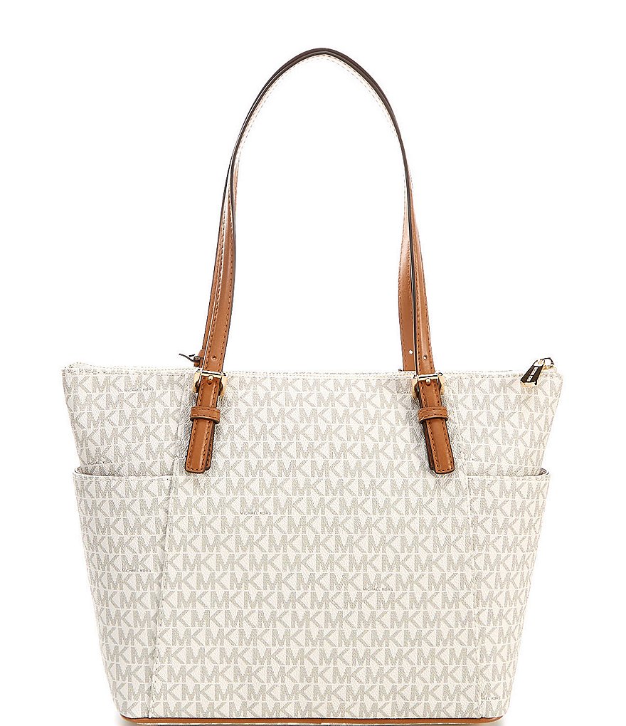 Michael Kors Signature Jet Set East West Top Zip Tote Bag
