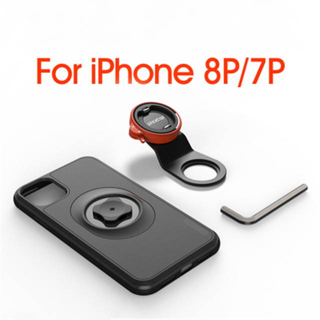 Motorcycle Phone holder For iPhone 11 Pro XsMax 8plus 7s 6 Mountain/Bike Moto Mount Cell Phone Bag Stand With Shockproof Case