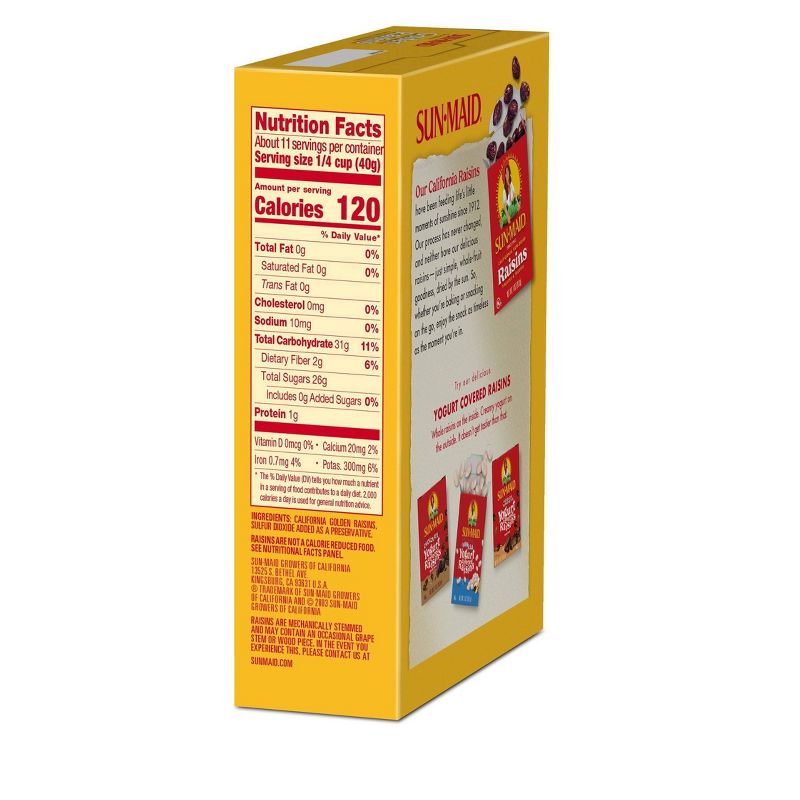 Sun-Maid Dried Fruit Golden Raisins - 15oz