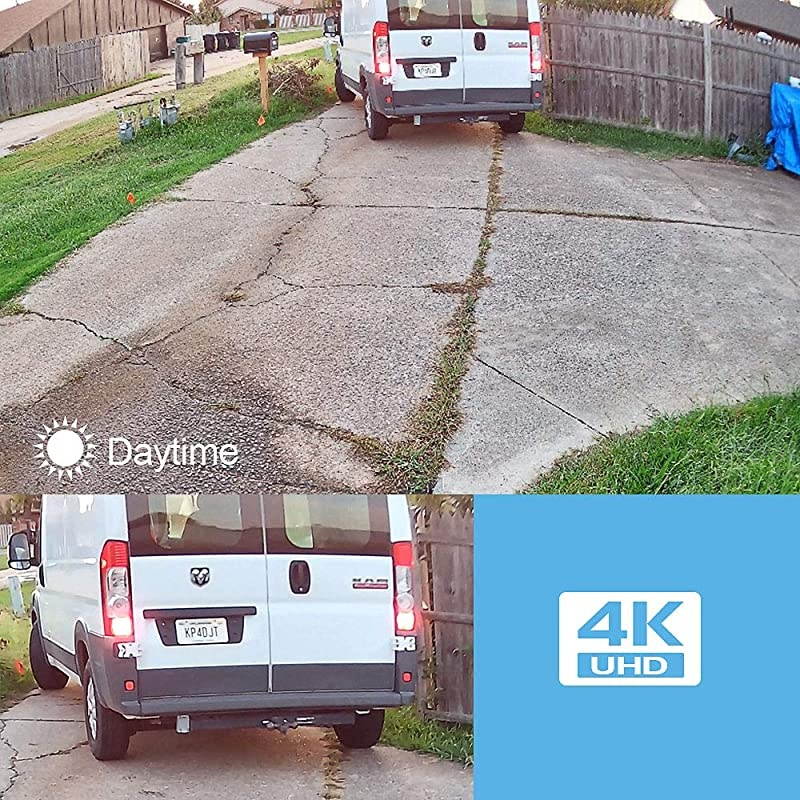 Outdoor IP Camera POE Onvif H265  UltraHD 4K 8MP POE Camera with Audio Recording 3840x2160 5mm Lens Heavy Duty Housing IP67 Waterproof WhiteSeries A