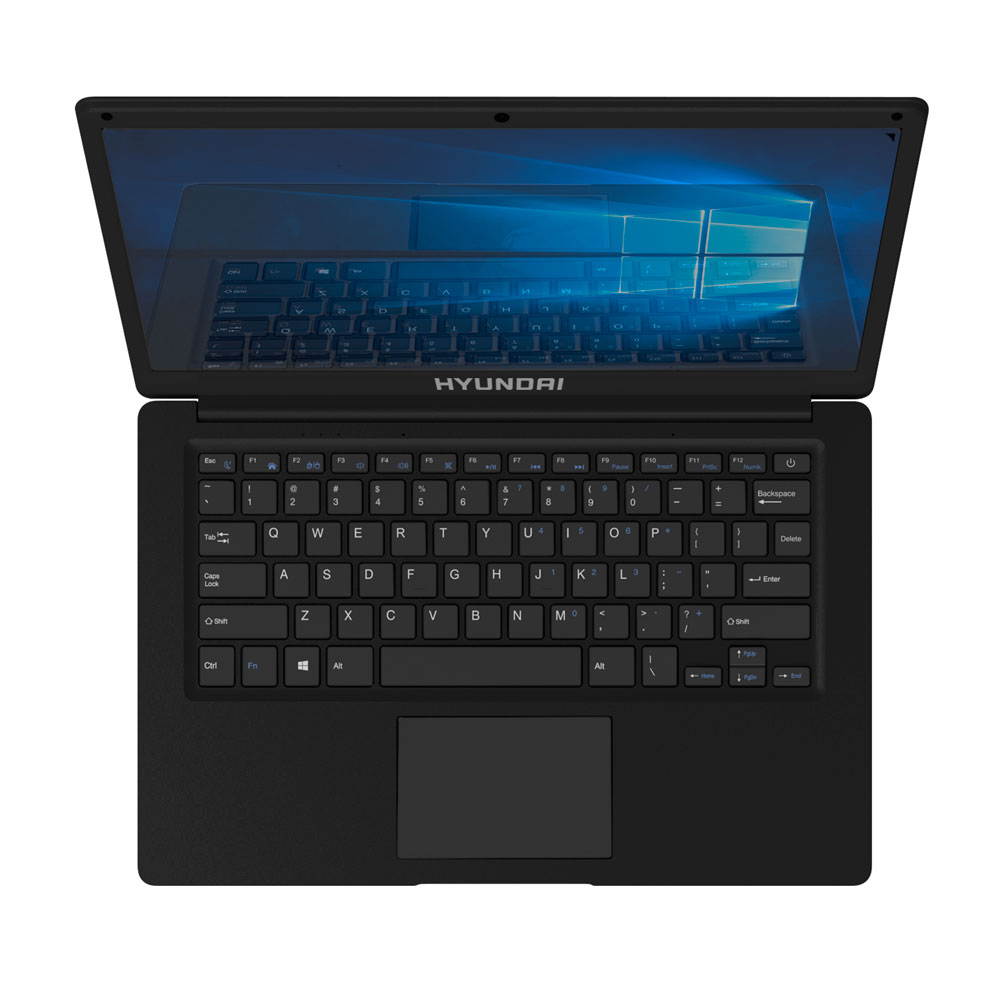 Hyundai Thinnote L14WB2BK 14.1"  Celeron Laptop 4GB/64GB + HDD Slot  Win 10 Home S Mode Black