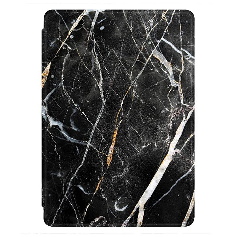 Painting Case for All-new Kindle (10th Gen - 2019 release only&mdash;will not fit Kindle Paperwhite or Kindle Oasis), Marble Black