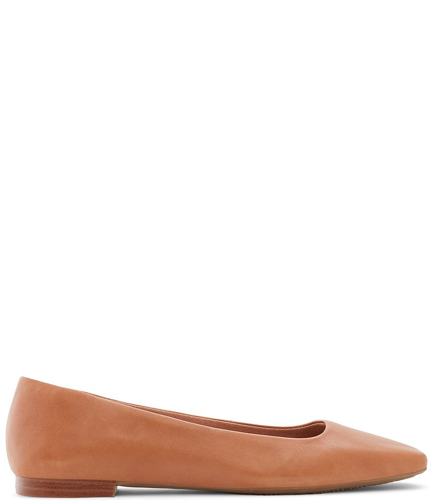 ALDO KoosaFlex Leather Square Toe Dress Flats