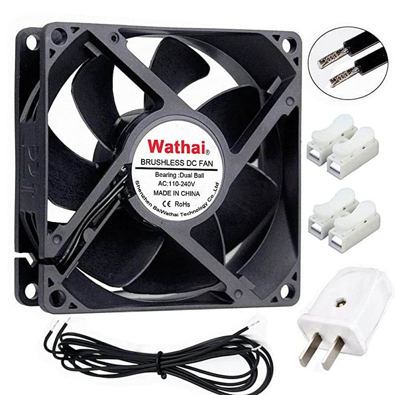 EC 90mm x 25mm Ball AC Axial Cooling Fan 110V 115V 120V 220V 240V Industrial Case Fan