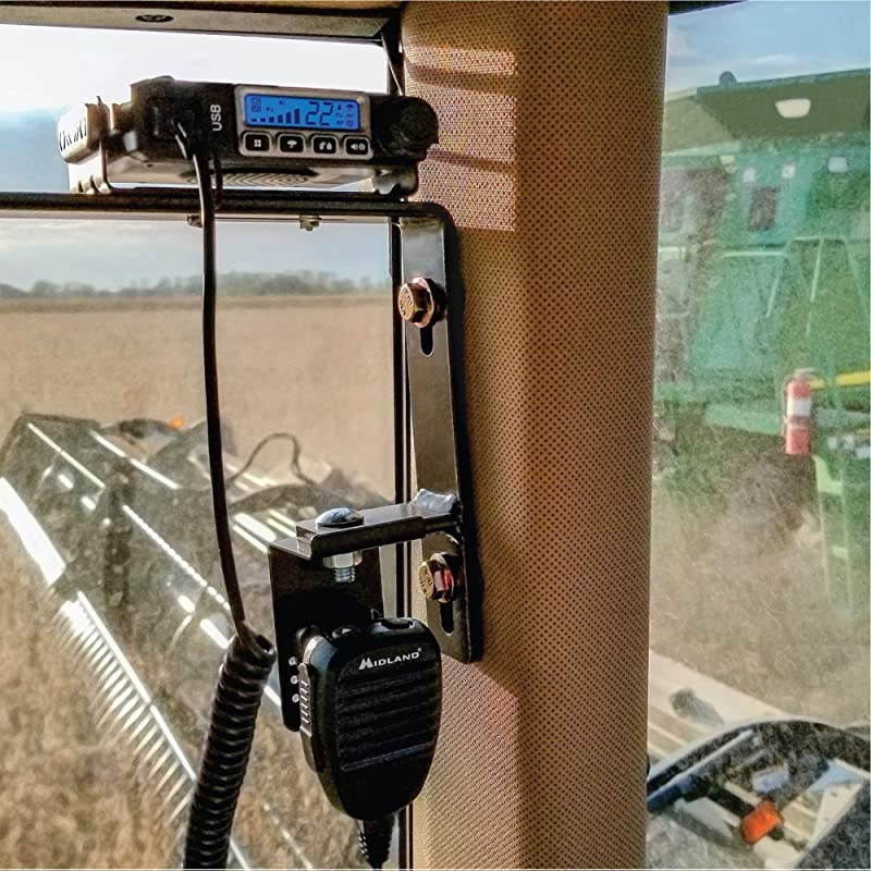 MicroMobile Farm Radio Bundle MicroMobile 15 Watt GMRS TwoWay Radio with External Magnetic Mount Antenna and XTALKER TwoWay Radio 2Pack