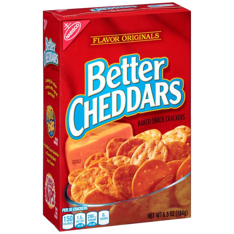 Better Cheddars Baked Snack Crackers - 6.5oz