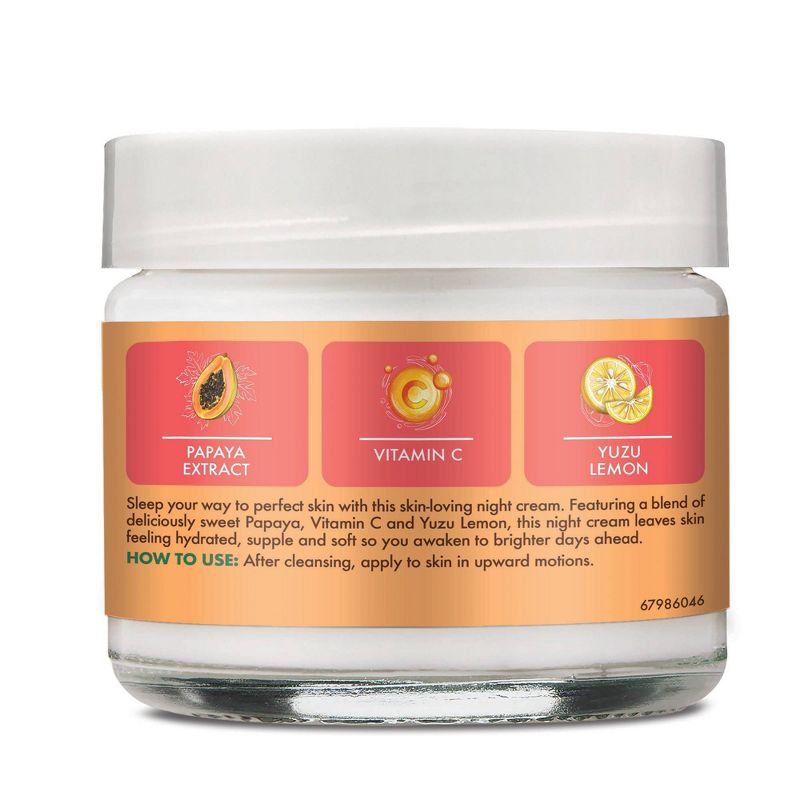 SheaMoisture Papaya and Vitamin C Night Cream - 2oz
