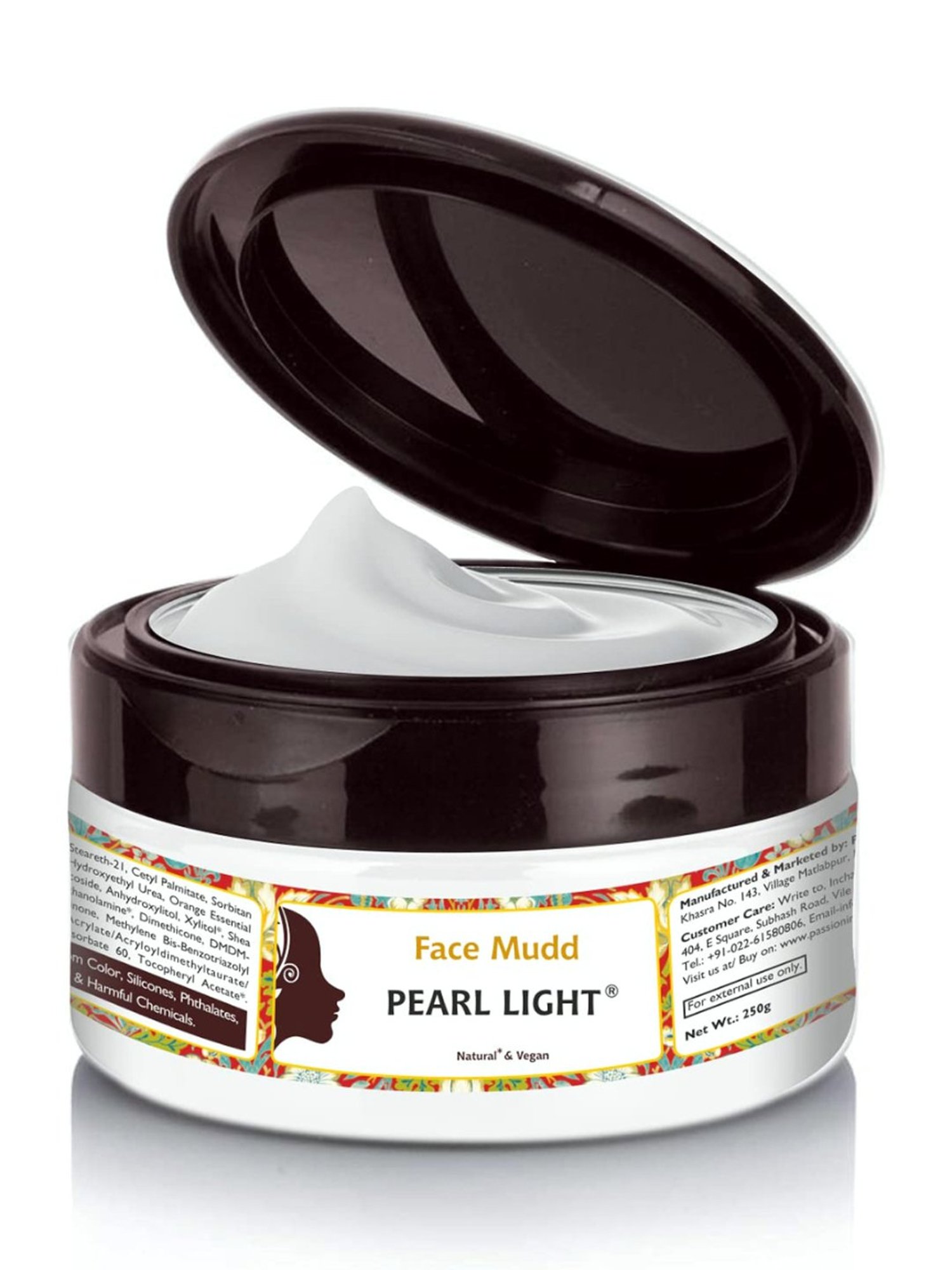 Passion Indulge Pearl Light Natural Face Mudd Pack - 250 gm