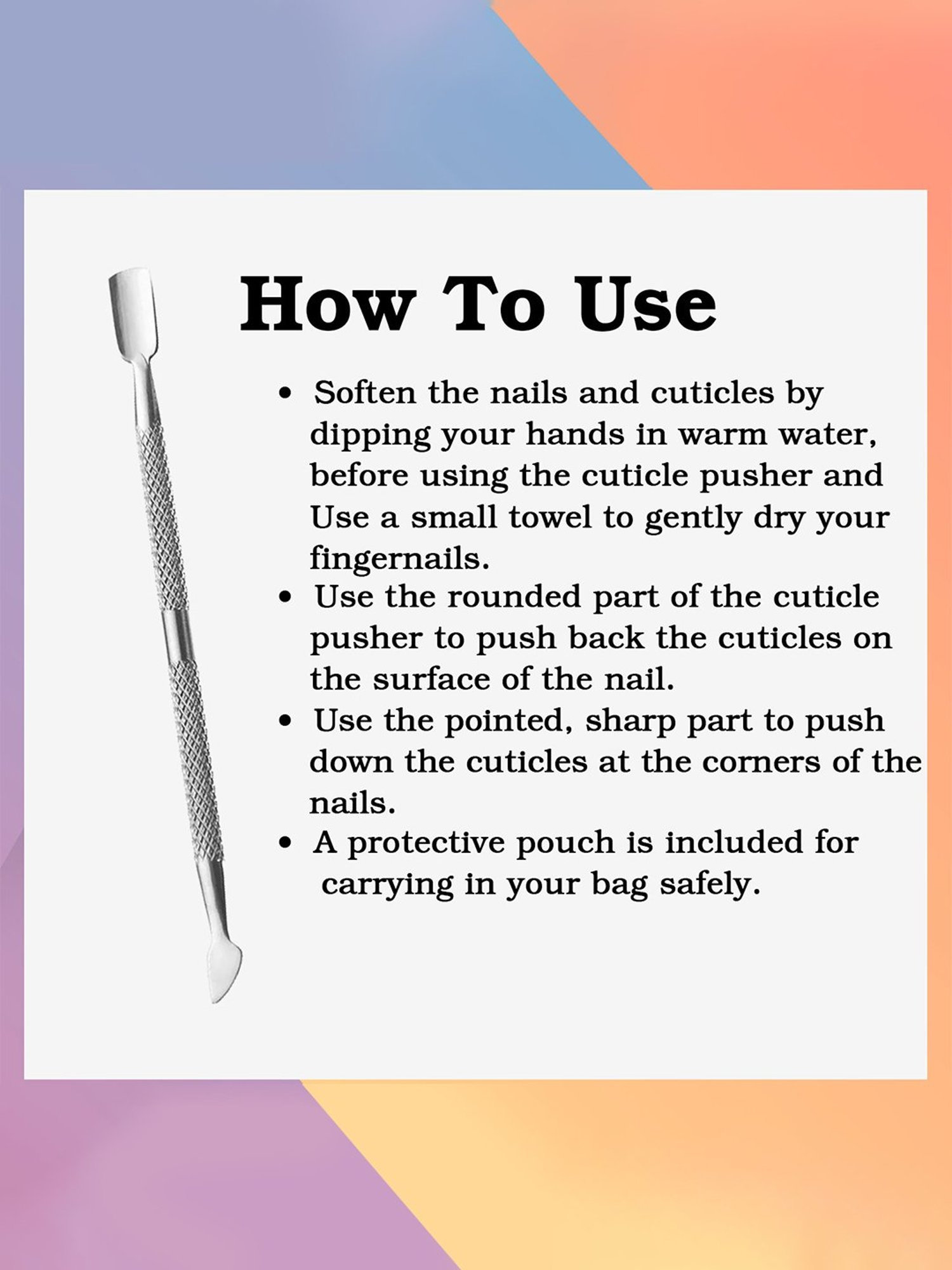 Raaga Professional Pedicure & Manicure 6 Step Single Use Kit Strawberry - 6 Sachets