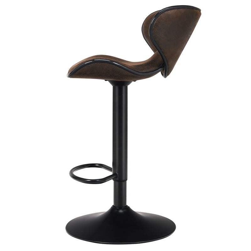 Ladder Barstool Seat Black - Riverstone Furniture Collection