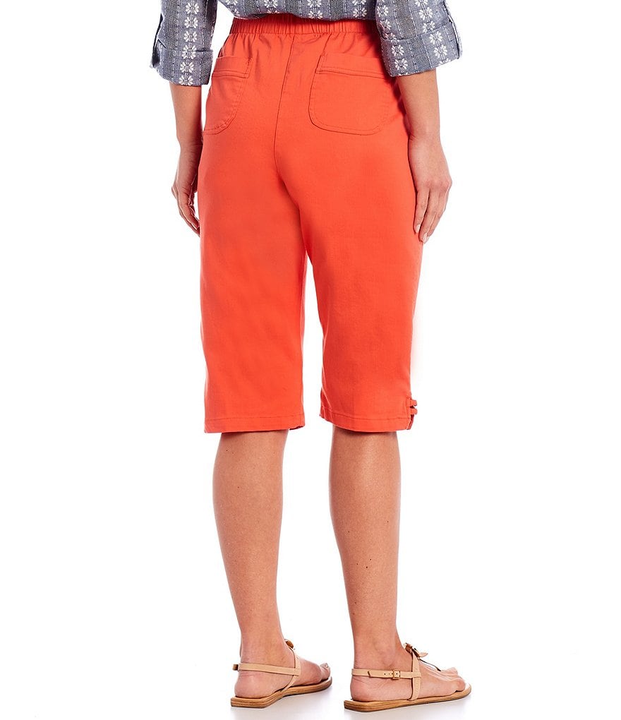 Allison Daley Petite Size True Navy Pull On Bermuda Shorts