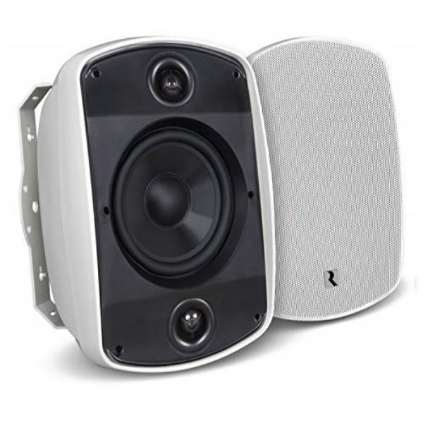 Russound 5B65SW 6.5-Inch Outdoor Single Point Speaker (White)