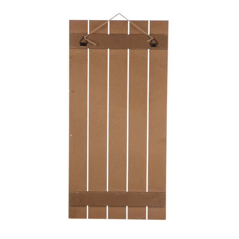 28" Wooden Nativity Wall Decor - Glitzhome