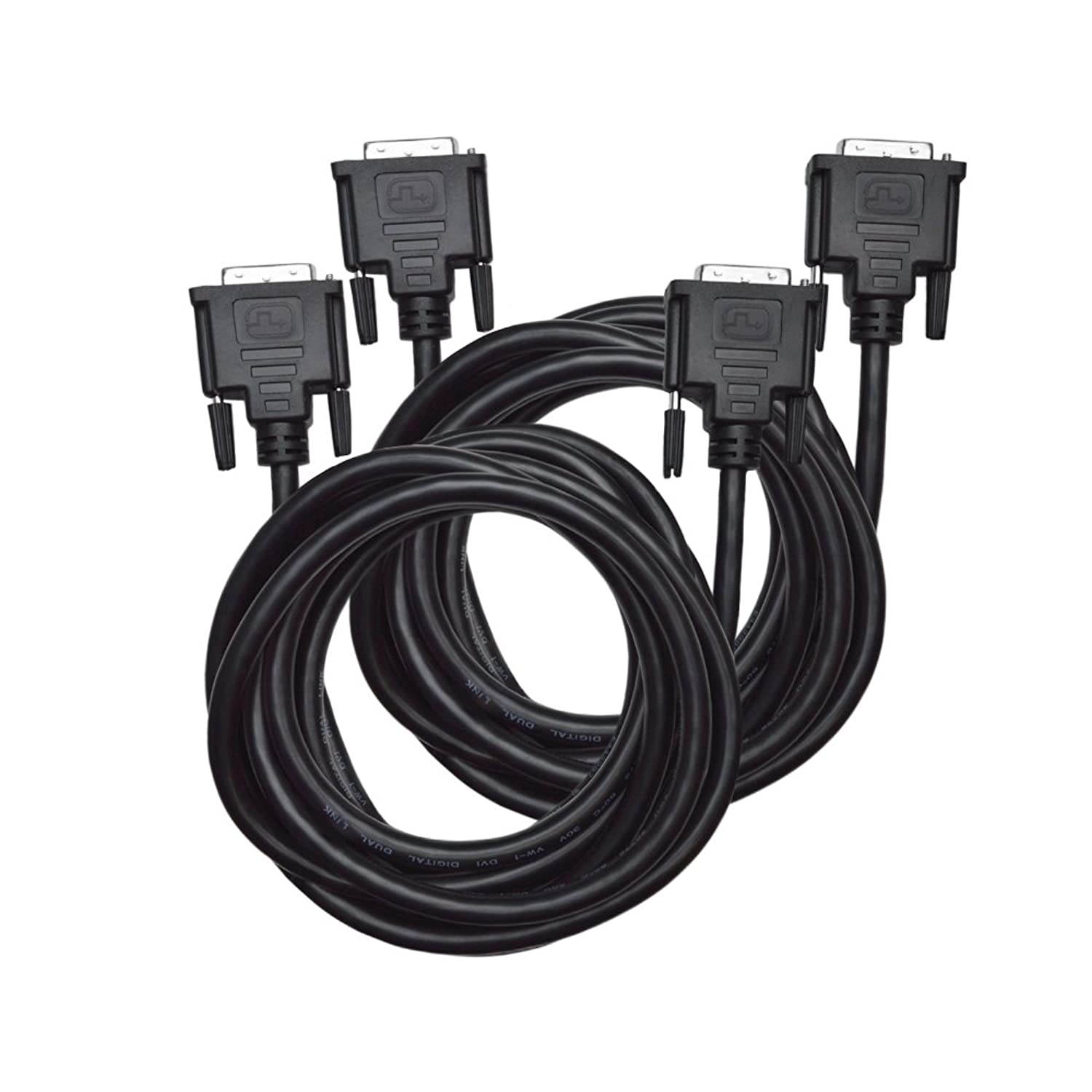Direct Access Tech. Dual Link DVI-D to DVI-D Cable (10/3 m) - Two Pack (D0226)