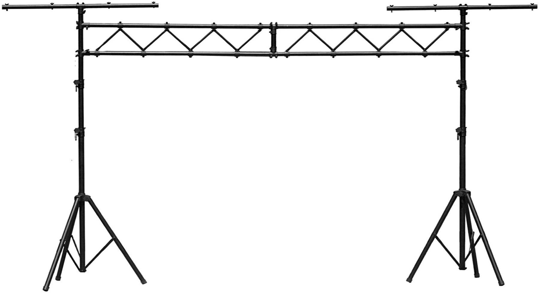 On-Stage Stands LS7730 Backline Lighting Stand with Truss, Black