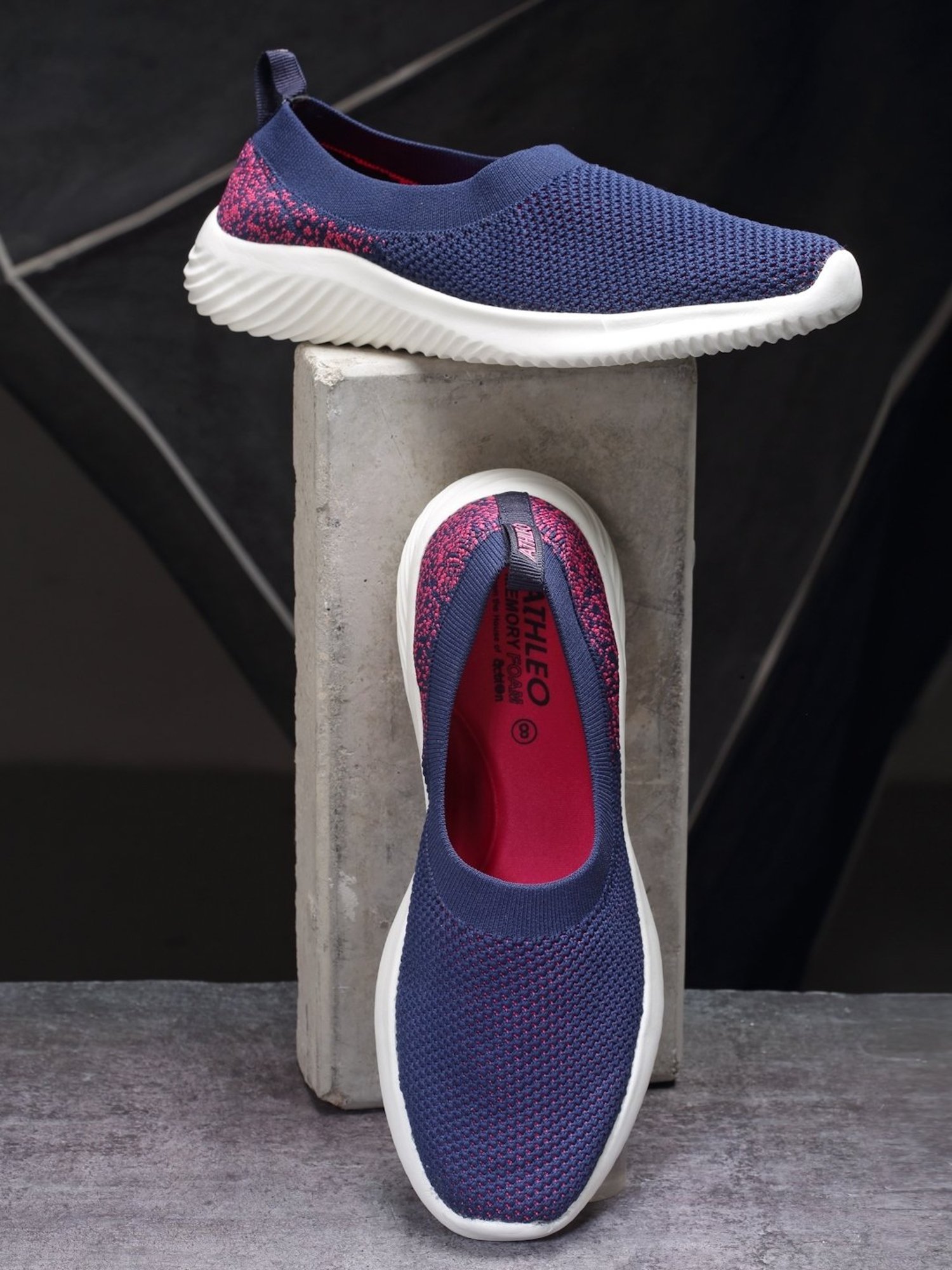 Action Women's Navy Running Shoes