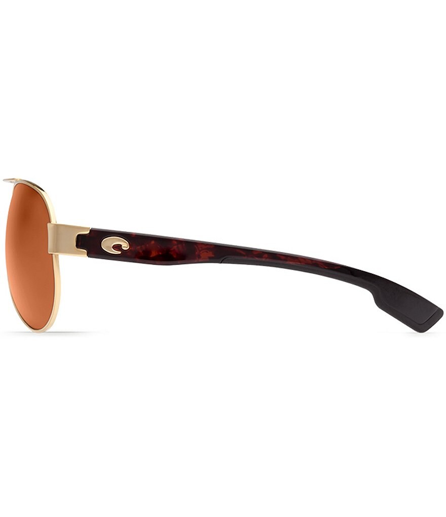 Costa South Point Polarized UVA/UVB Protection Double Bridge Aviator Sunglasses