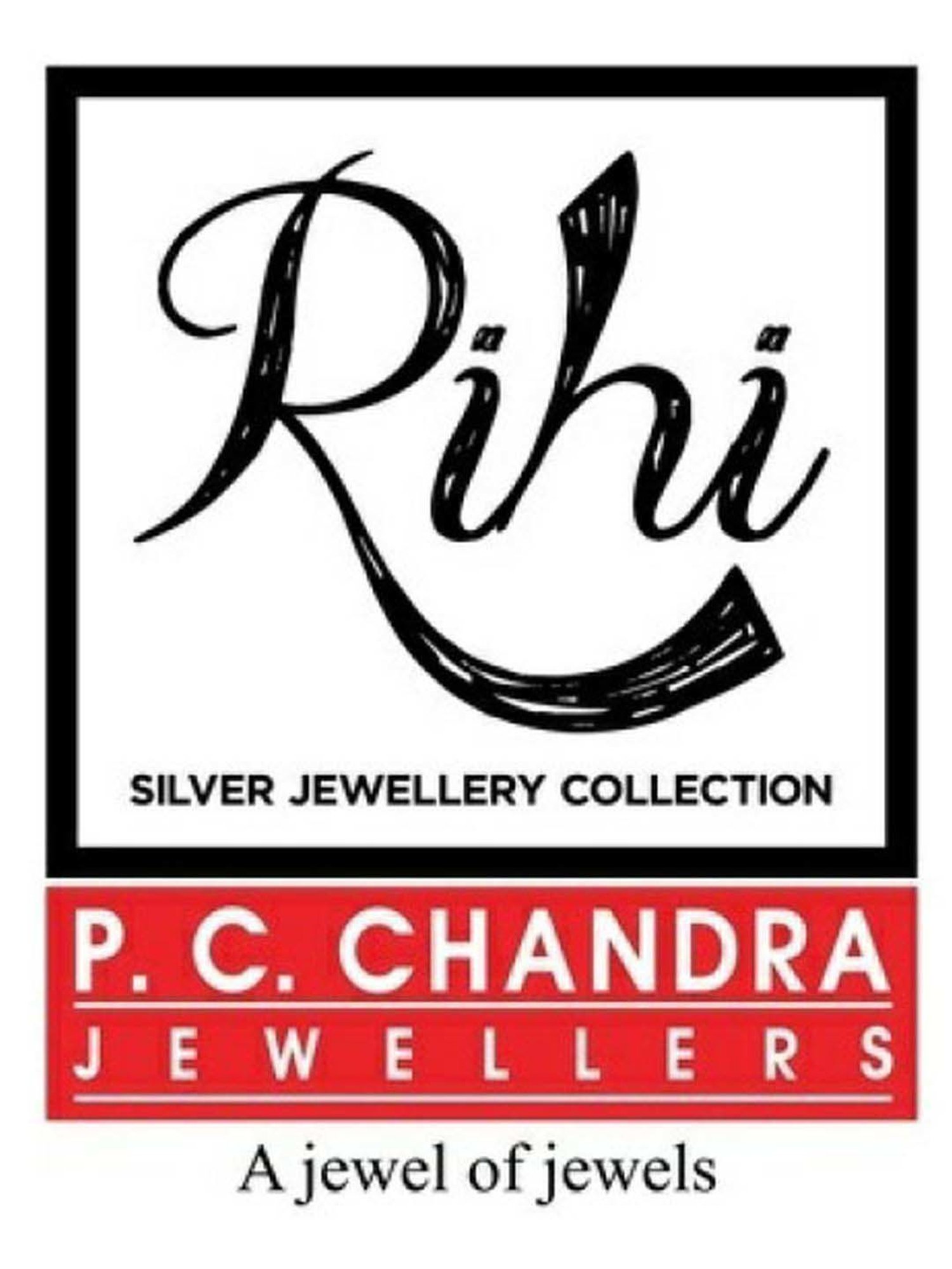Rihi by P.C. Chandra Jewellers 925 Silver Silver Flower Drop Anklet for Women & Girls