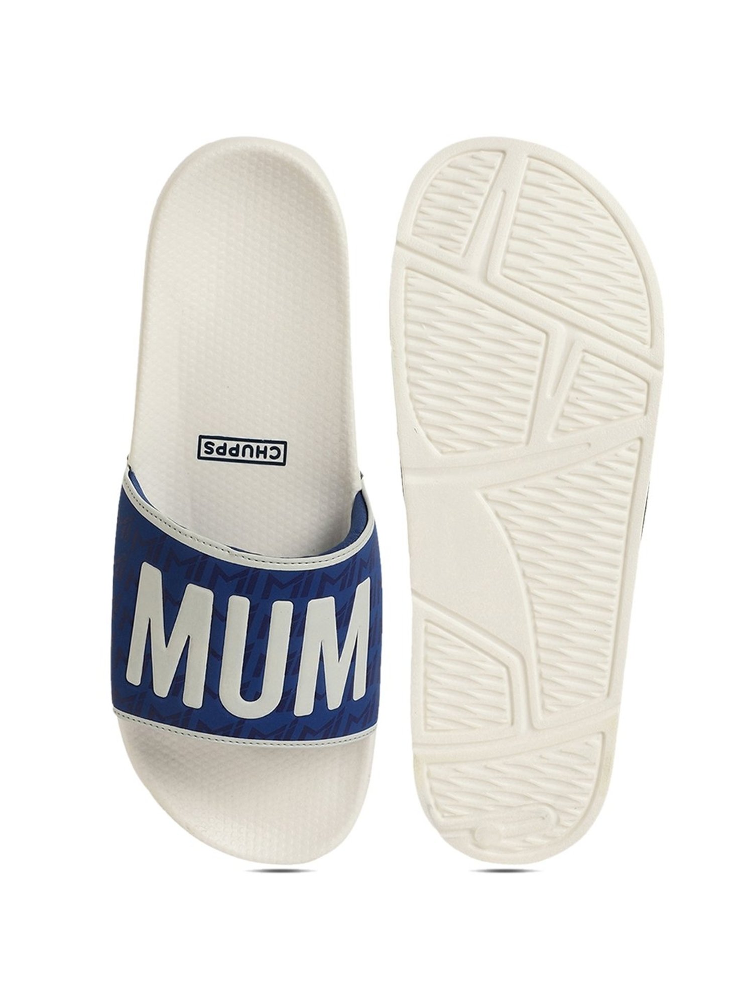 Chupps Men's MI Official Blue Slides