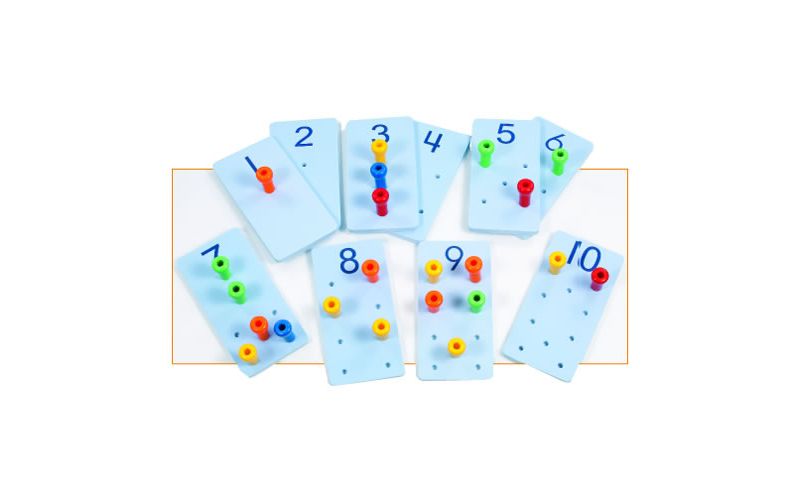 Creative Minds Peg It Number Boards