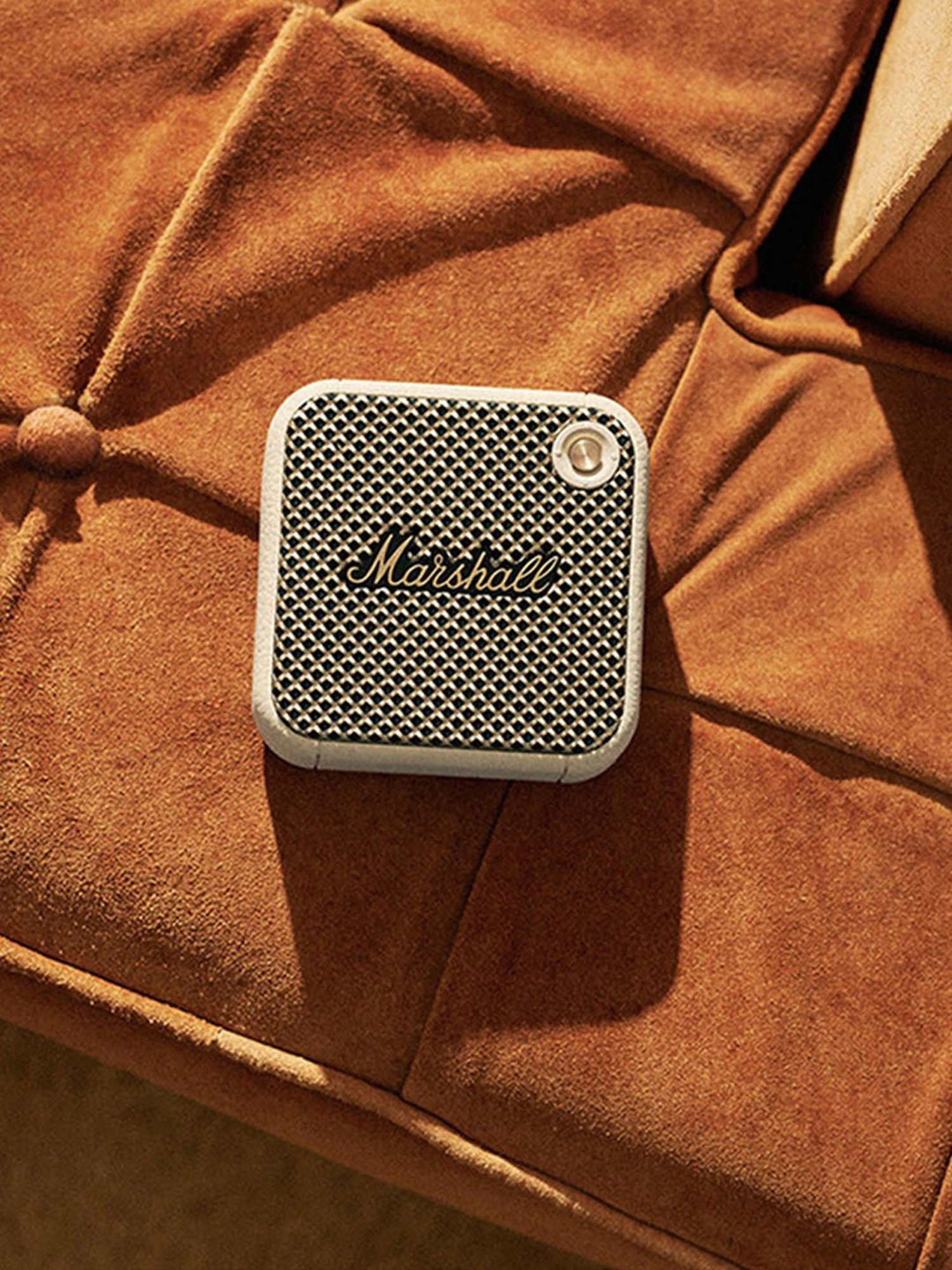 Marshall Willen Portable Bluetooth Speaker (Black & Brass)