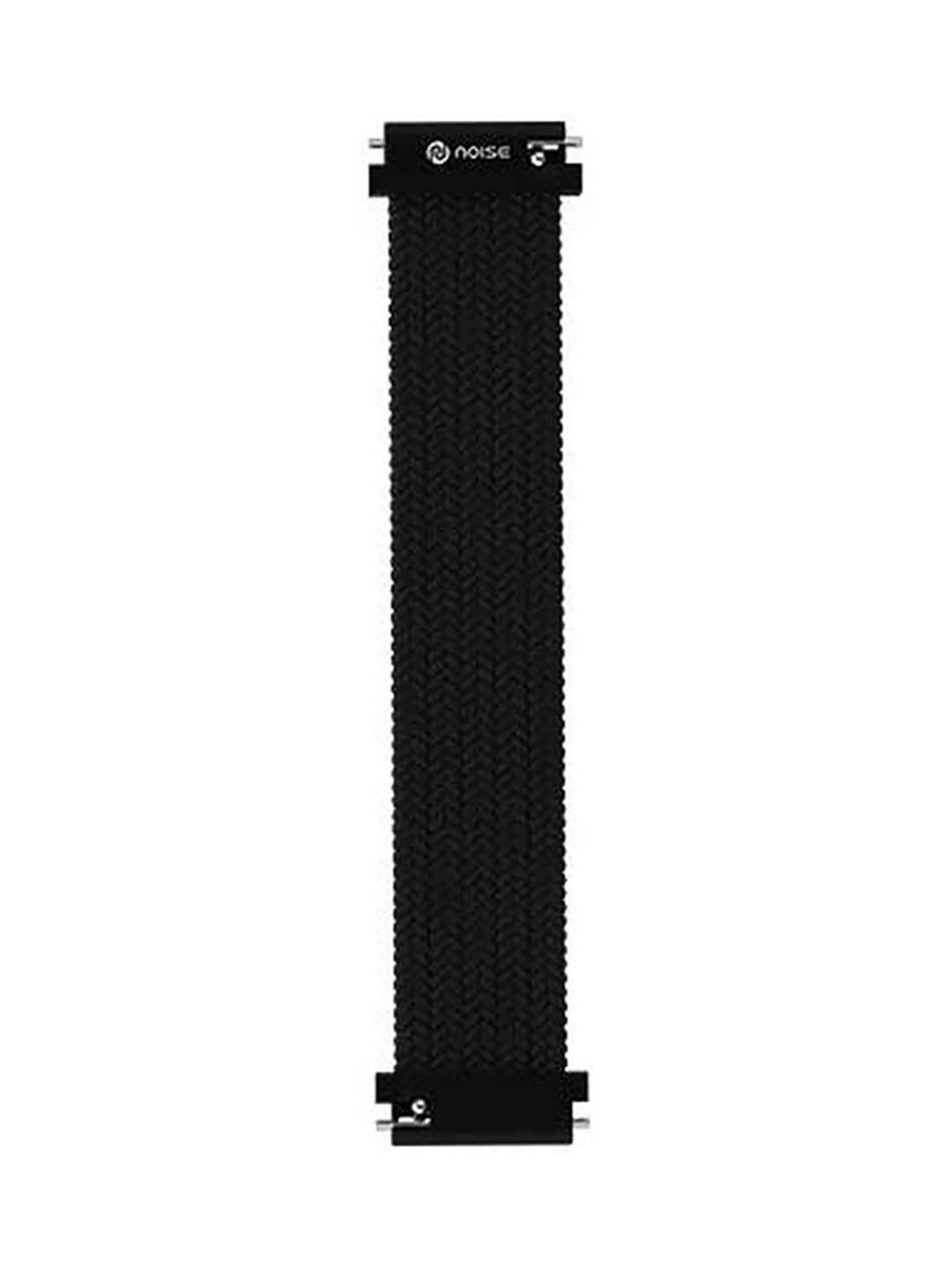 Noise 22 mm Woven Nylon Smartwatch Strap - XS Size (Pitch Black)