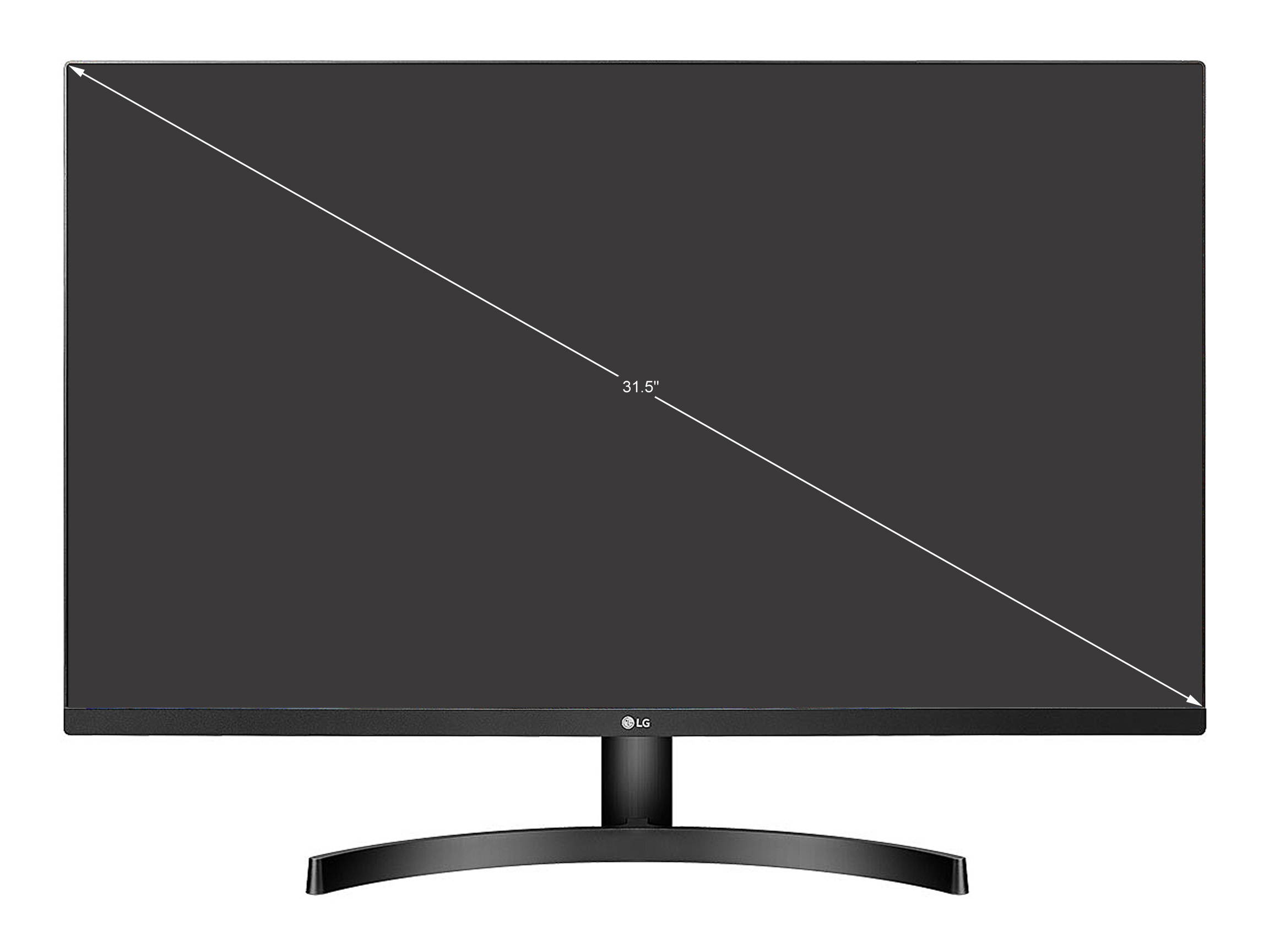 LG 31.5" 32BN50U-B UHD 4K (3840x2160) HDR10, DCI-P3 90% (Typ.), AMD FreeSync, Dynamic Action Sync, Black Stabilizer, MAXXAUDIO and Adjustable Stand Monitor