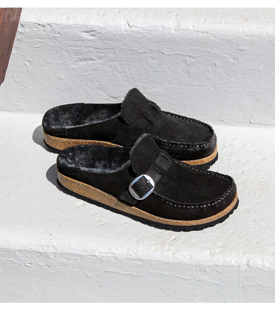 Birkenstock Women's Buckley Shearling Clogs