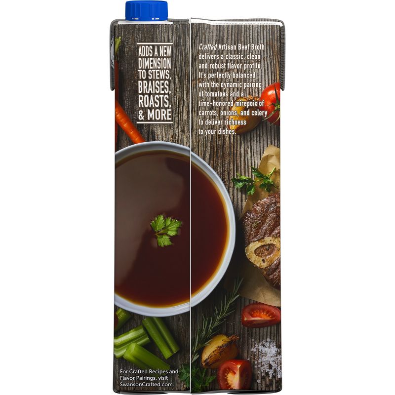 Swanson Crafted Artisan Beef Broth - 32oz