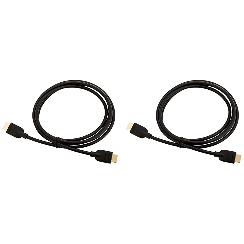 HighSpeed HDMI Cable 6 Feet 2Pack