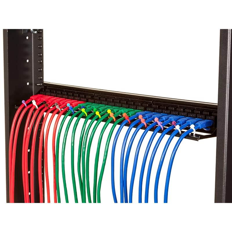 White Cable Zip Ties Premium Nylon Wire Management Ties 50 LB Tensile Strength 8 Inch White 1000 Pack