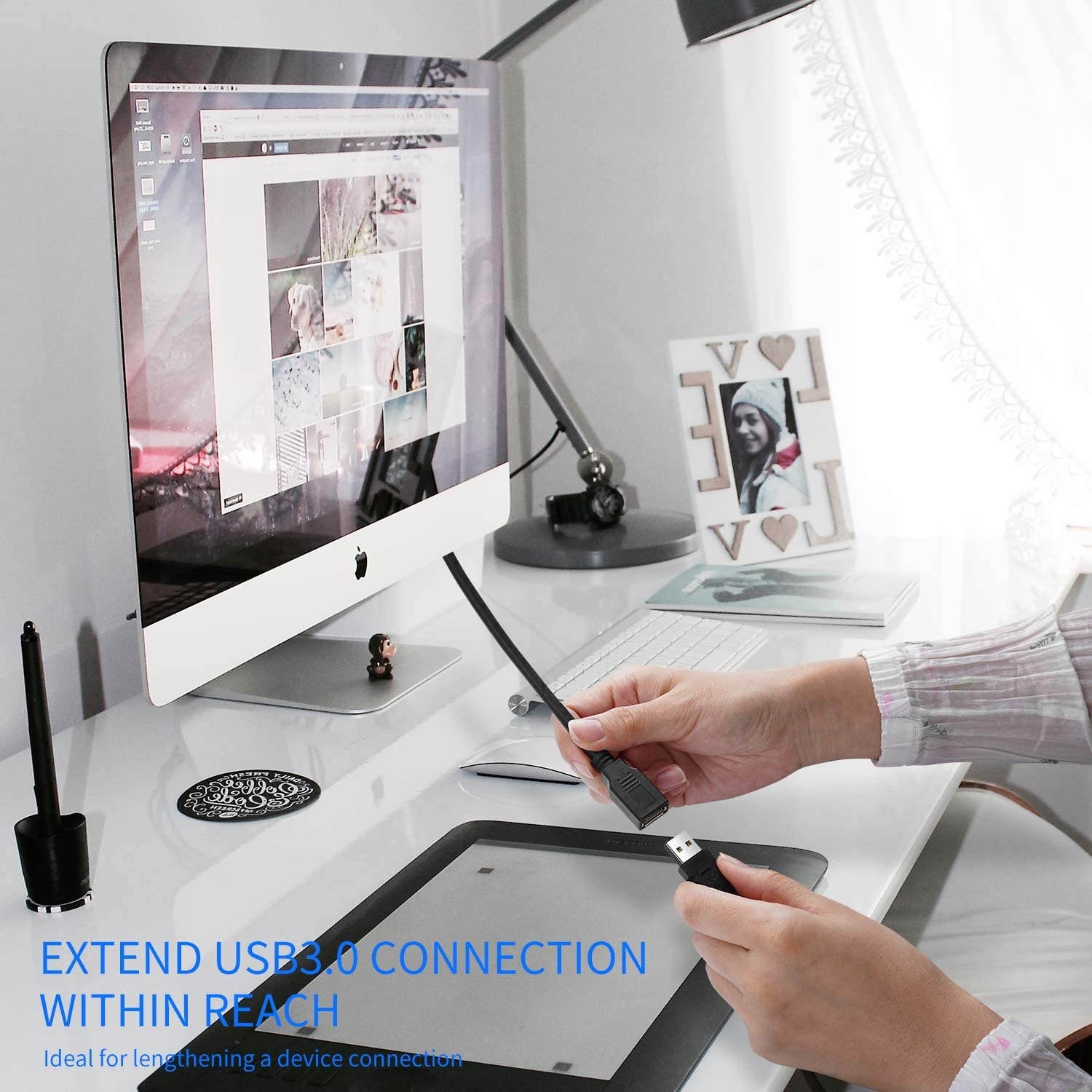 UEETEK 5M 10 Pin Rainbow Flat Ribbon IDC Wire Cable for Digital Product PC Detecting Instruments