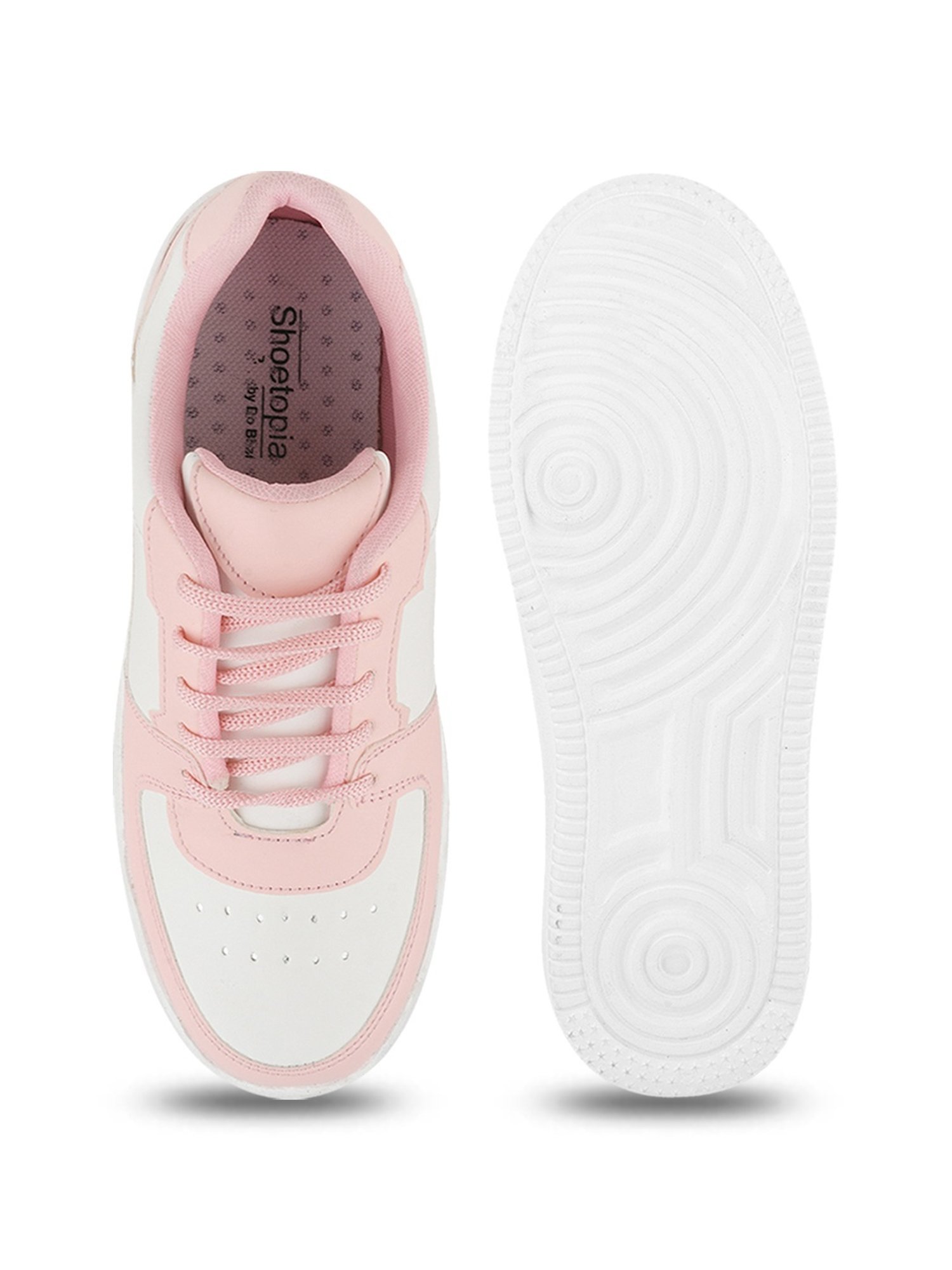 Shoetopia Women's Pink Sneakers