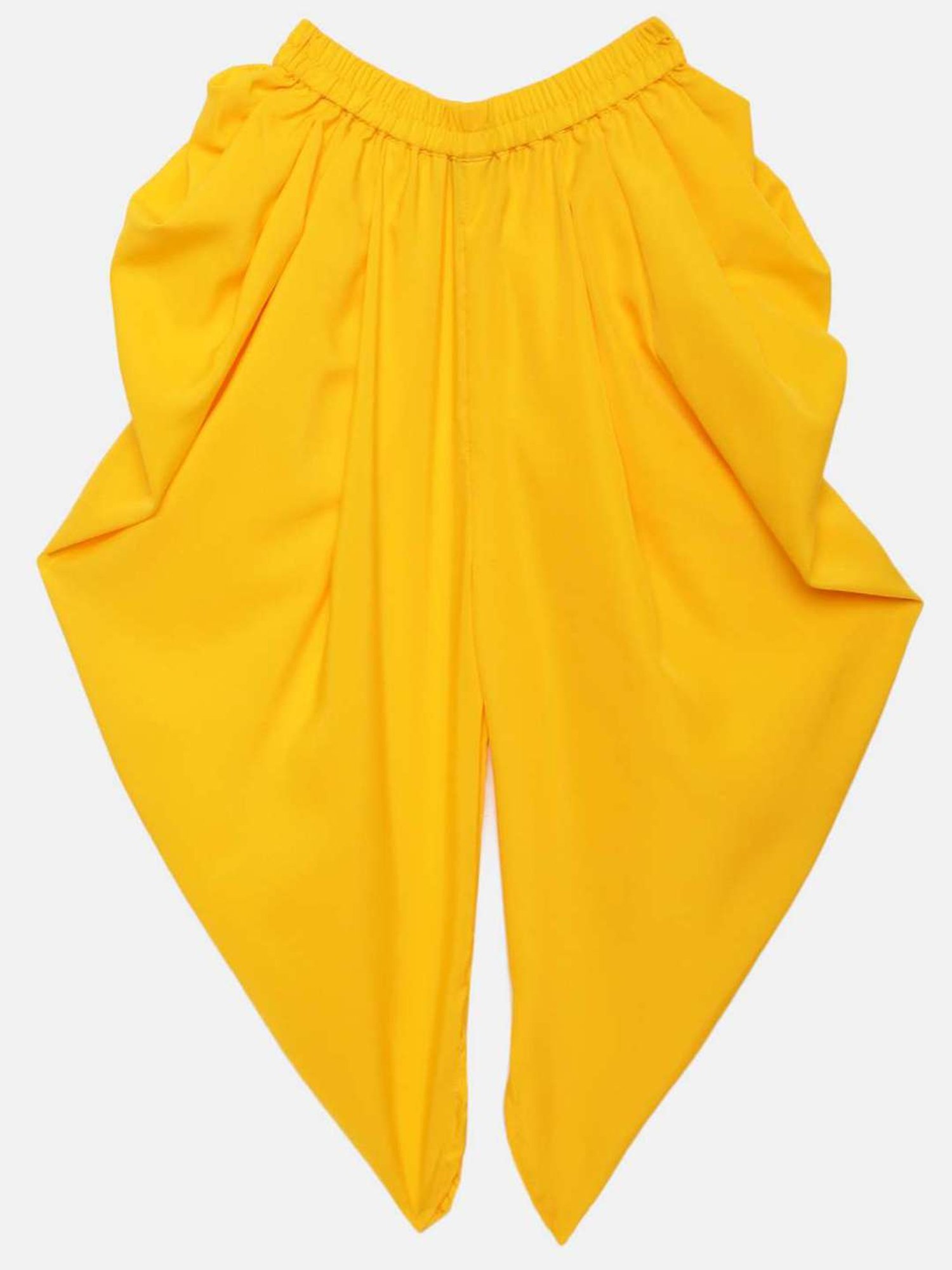 TWISHA Kids Coral Red & Yellow Printed Top Set