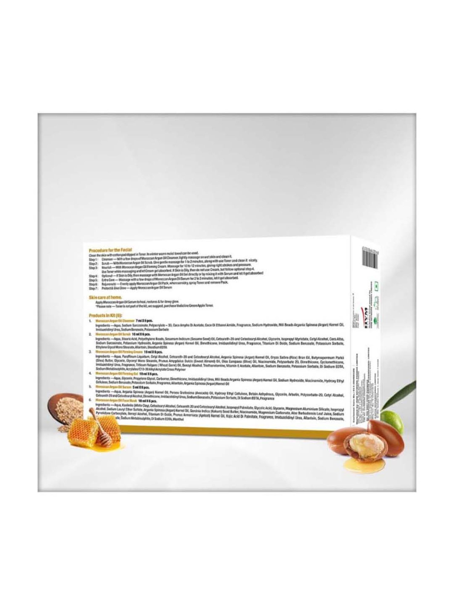 VEDIC LINE Moroccan Argan Oil Facial Kit