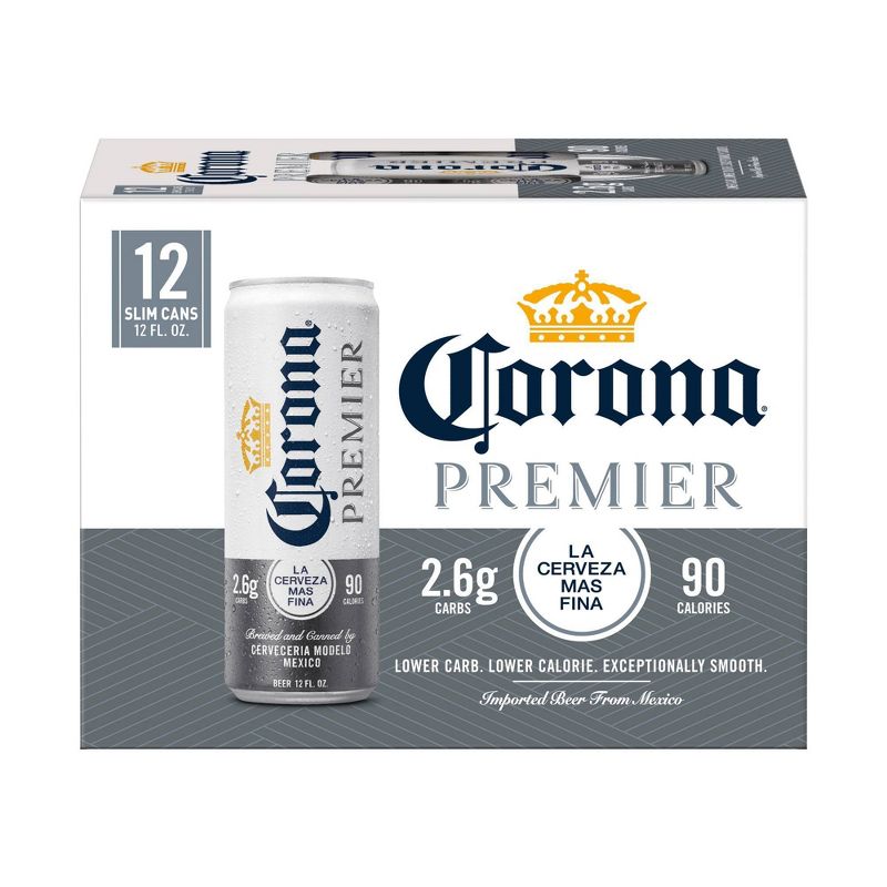 Corona Premier Lager Beer - 12pk/12 fl oz Cans