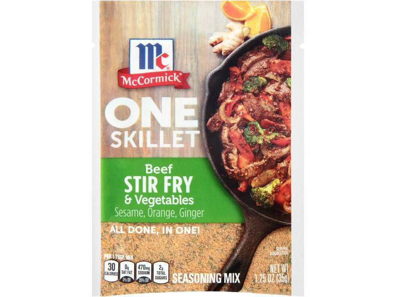 McCormick ONE Beef Stir Fry Skillet Seasoning Mix - 1.25oz