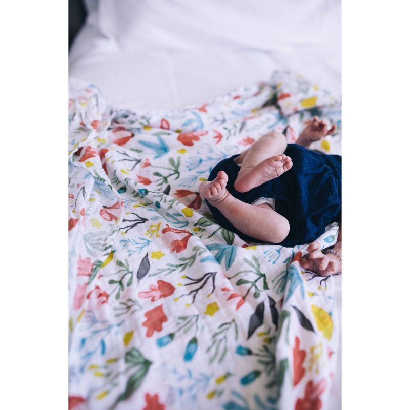 Little Unicorn Cotton Muslin Swaddle - Wild Mums Set 3pk