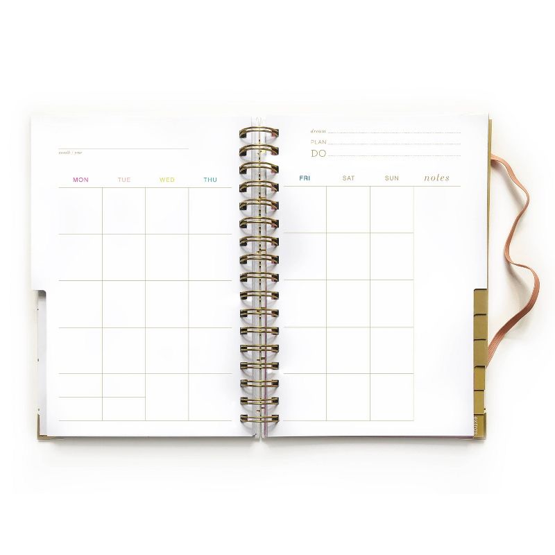 Undated Spiral Planner 6.25" x 9" Weekly Masterpiece - lake + loft