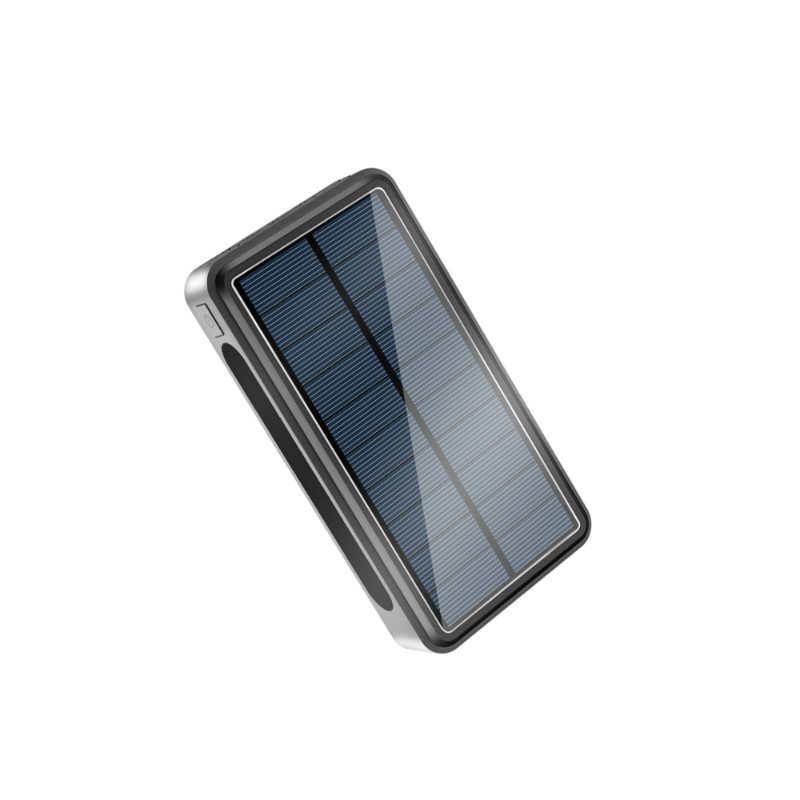 900000mAh  Qi Built-in Wireless Charge Power Bank Solar Mobile Power 4usb Charger 9V4A External Battery Bank